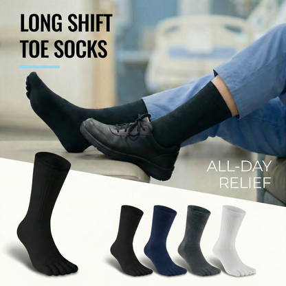 Tactical 24/7 Long Standing Recovery Toe Socks