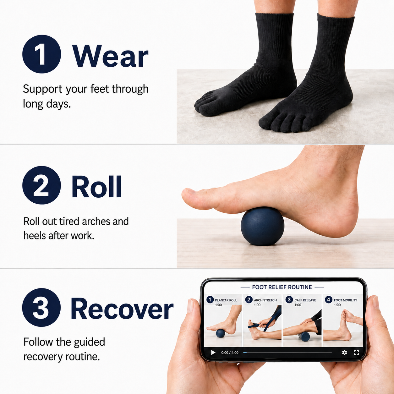 Relief for Feet That Work All Day