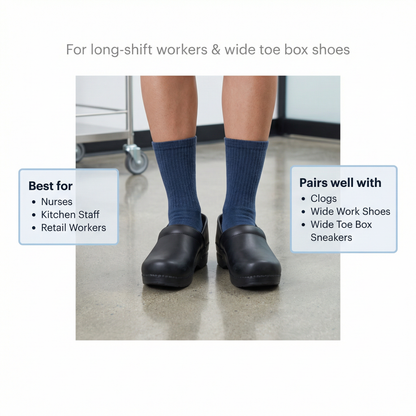 Tactical 24/7 Long Standing Recovery Toe Socks