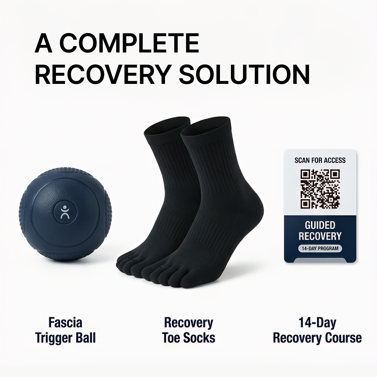 Tactical 24/7 Long Standing Recovery Toe Socks