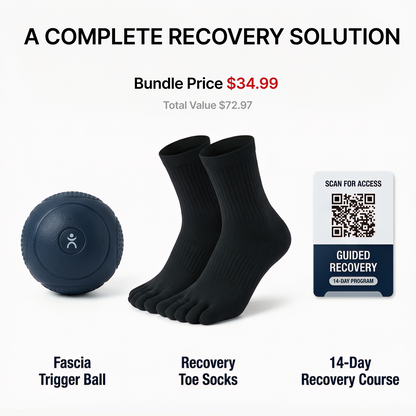 Tactical 24/7 Long Standing Recovery Toe Socks